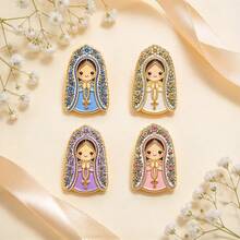 Enamel Lapel Pin Badge Brooches, Fashion Metal Decorative Pins For Backpack Bag Jacket Clothing, Perfect Gift For Men Women Best Friends - Multicolor - View 6