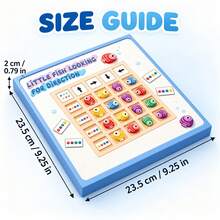 Wooden Fish Direction Matching Game With Color Sorting And Arrow Tiles - Fish Matching Game - View 10
