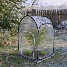 1 Pc Portable Pop-Up Mini Greenhouse PVC Plant Winter Frost Insect Bird Protection Cover With Zipper Window For Indoor Outdoor Plant Growing - Instant-open Style - View 9