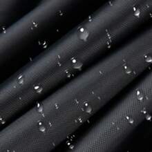 1pc Black Outdoor Patio Garden Furniture Waterproof Cover, Rain Snow Dust Proof, Suitable For Sofa, Table, Chair, Kitchen Waterproof Cover - Black - View 5