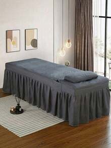 Matte Beauty Bed Sheet, Beauty Salon Use, Beauty Bed Sheet, Single Piece, Spa Club, Essential Oil Massage Bed Sheet - Multicolor - View 4