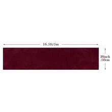 1pc, Red, Green. High-Quality Velvet Christmas Decorative Table Runner, 50*500cm Christmas Tree Decorative Cloth, Fireplace Decorative Backdrop, Stair Railing Decoration, Christmas Home Decor - Multicolor - View 8