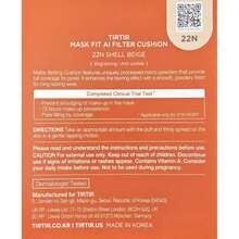 TIRTIR Mask Fit Ai Filter Cushion – 22N Shell Beige - بيج صدفي - مشاهدة 4