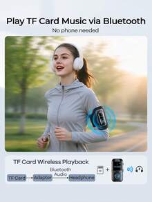 REMAX Mini 4-In-1 Bluetooth Audio Adapter, Bluetooth Receiver & Transmitter With TF Card Wireless/Wired Playback, 3.5mm AUX, Auto-Reconnect, Clear Display, Hands-Free Calls For Car, TV, PC, Headphones & Speakers,Car Accessories, Car Essentials, Car Stuff - GT69 - View 5