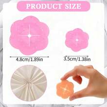 4/2pcs Women's Multi-Functional Clothing Buttons, Waistline Fastener Accessories For Short Sleeve Or Skirt Clothing - Multicolor - View 2