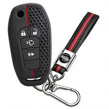 Silicone Car Remote Control Keyless Entry Fob Case Cover Key Holder For Ford Fusion Ka GM 2020 2014 2015 2016 2018 - black - View 9
