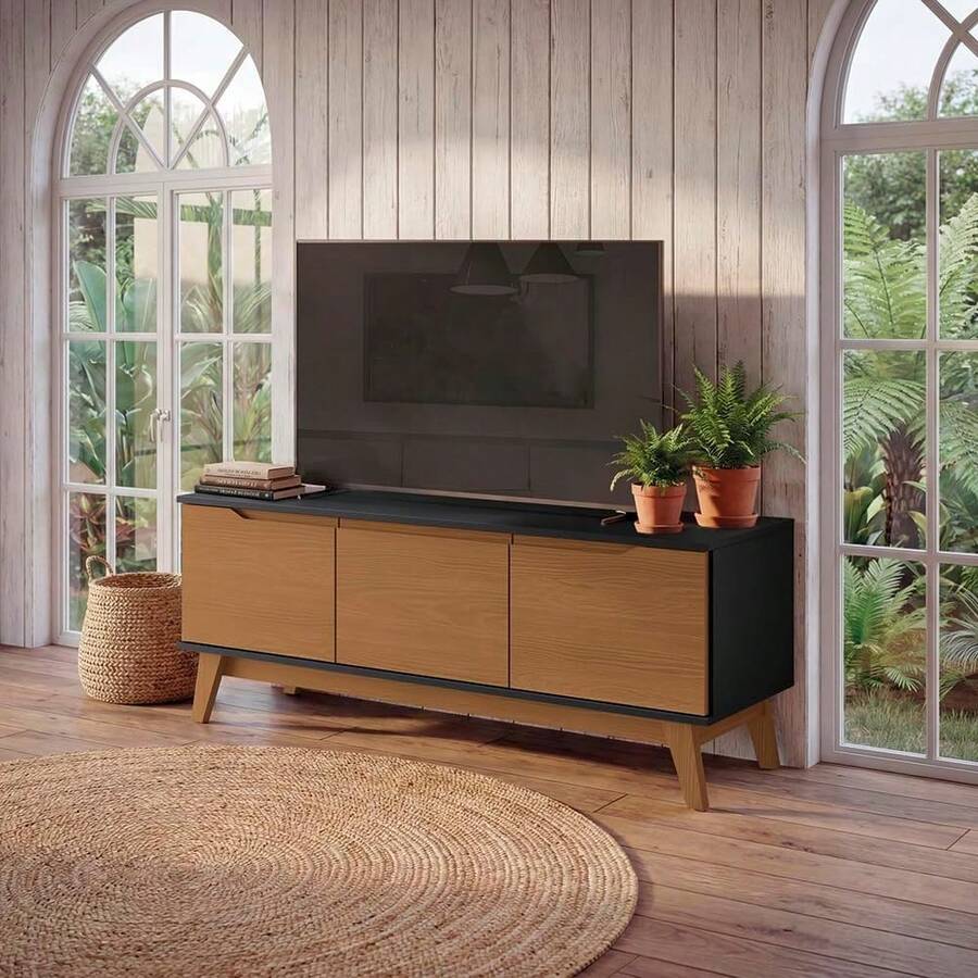 Television Stands & Entertainment Centers - Black - View 1