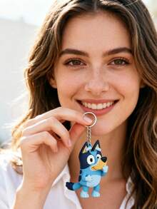 MASSDI Cartoon Keychain, Character Key Pendant, Smooth Waterproof Surface, Scratch-Resistant And Fade-Resistant Finish, Sturdy Metal Accessory For Easy Hanging, Daily Keys And Bag Decoration, Great Gift Choice For Cartoon Lovers - Keychain - View 2