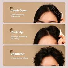 One-Click Cleaning Volumizing Hair Brush, High Crown Root Fluffing Styling Comb, Hollow Detangling Hair Brush, Suitable For Daily Hairstyles, Hair Brush, Holiday Essential - Standard Model - View 5