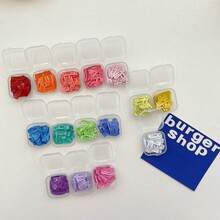 Pet Mini BB Hair Clips 2cm Colorful Square Candy Color Hair Clips For Teddy, Yorkshire Terrier, Small Dog Decorative Headwear - Multicolor - View 7