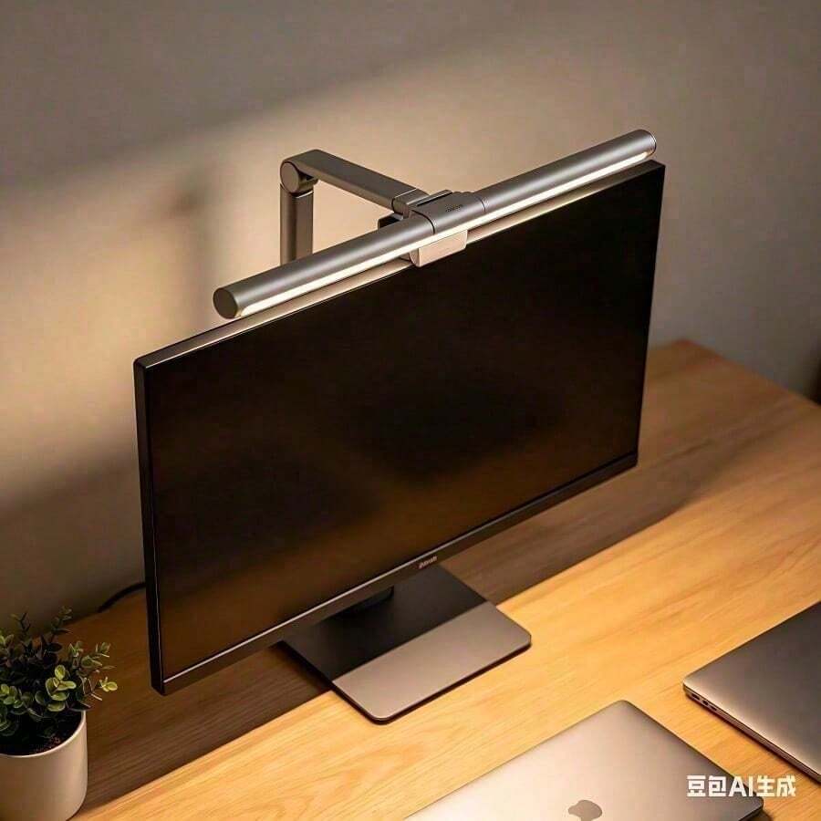 Anti-Blue Light LED Monitor Light Bar, Touch Control & Auto Dimming, USB Powered, 33cm And 50cm Options, Suitable For Computer Office Reading