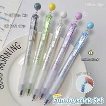 5pcs-One Of Each Model0.5mm-Black OilABS Plastic (ABS Resin) Gel Pen - 5pcs-one Of Each Model - View 10