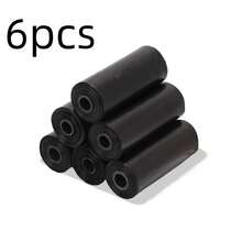 1/4/6pcs Disposable Trash Bags, Suitable For Mini Car Trash Cans, Portable Small Car Trash Bags, Car Accessories, Mini Trash Bags, Plastic Trash Bags For Car/Home/Office - A - View 13