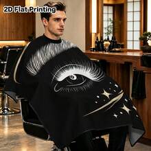 1 buah Celemek Salon Rambut, Cocok Untuk Penata Rambut Salon, Penata Rambut dan Peralatan Tata Rambut, Celemek Tata Rambut Profesional Dengan Motif Emas dan Peralatan Tata Rambut, Desain Asimetris, Cocok Untuk Pemangkasan Harian, Proses Penataan, Pekerjaan Layanan Pelanggan, Gaya Datar 2D - MultiWarna - View 5