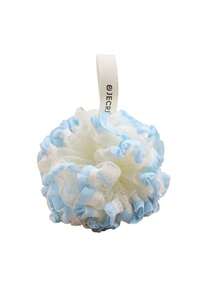 1pc Soft Mesh Bath Loofah, Two Tone Color Shower Sponge, Exfoliating Bath Pouf With Hanging Loop, Gentle Body Washing Puff For Shower Bathroom, Assorted Pastel Colors Holiday Essentials Christmas Bathroom Accessories - Multicolor - View 15