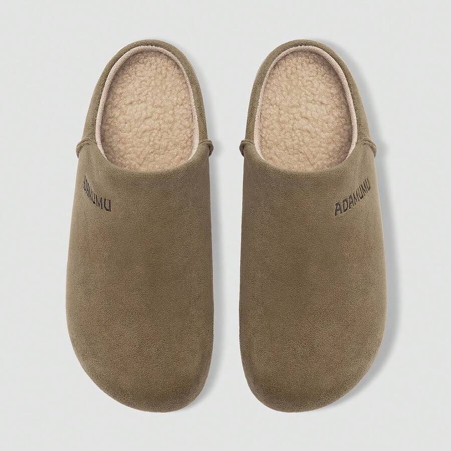 Boken Soft Cork Slippers Premium Fashion Outdoor Warm - Khaki - View 1