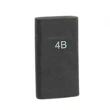 Sketching Eraser, 4B Eraser, Minimalist Art Learning Office Exam Supplies - Rectangle - View 7