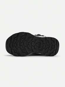 Balabala Kids' Winter Sports Shoes, Soft & Warm, Outdoor Walking Shoes For Boys & Girls - Black Tones - View 4