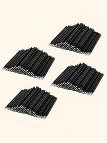 Eyelash Extension Micro Applicator, Designed For Precise Glue Removal, With Micro Brush Head And Disposable Micro Applicator Sticks - Black - View 1