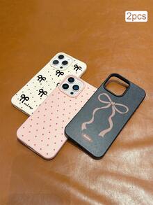3件裝彩色印花元素 TPU 防震全包覆手機殼 精準保護套 適用於 Apple 11/12/13/14/15/16/17 Pro Max - 彩色 - 查看 4
