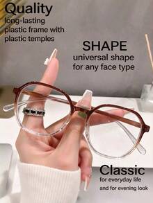 Blue Light Blocking Glasses, Anti-Fatigue, Lightweight, Comfortable, No Pressure On The Nose Even After Prolonged Wear, Light-Blocking Glasses, Suitable For Long-Term Office Work And Outdoor Use. - Glasses - View 8