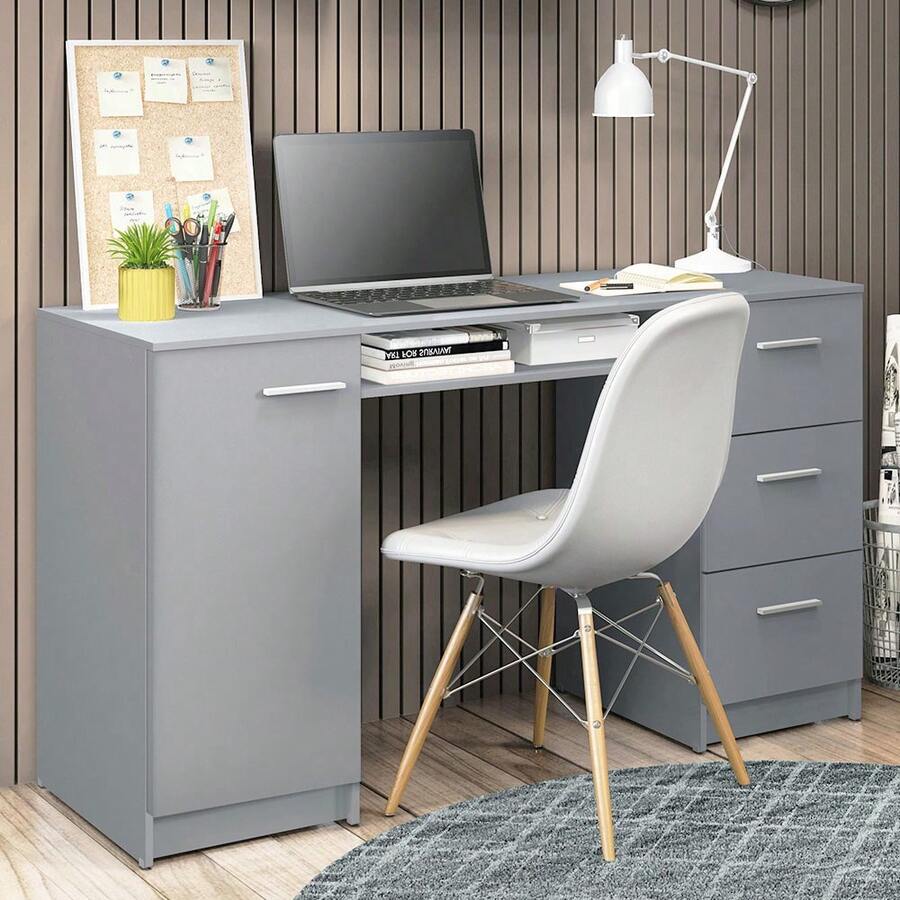 MADESA Conference Tables & Chair - Grey - View 1