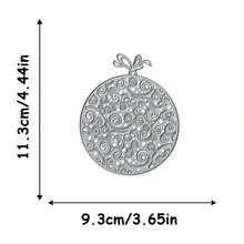 1pc Christmas Christian Cutting Die, Christmas Bell, Suitable For Holiday Decoration, Scrapbooking, Paper Craft, Handmade Card Making, Elegant Scrapbook, Wedding, Birthday And Other Occasions - Christmas - View 12