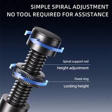 Aluminum Alloy Magnetic Spiral Telescopic Enhanced Base GPU Anti-Sagging Bracket 50-120mm Adjustable Graphics Card Support Stand For ATX Chassis Desktop Computer - View 6
