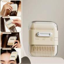 2-In-1 Multi-Function Bangs Comb For Girls, Split End & Flyaway Hair Trimming Comb, Hair Thinning Comb, Home Hair Cutting Tool For Trimming And Thinning - Multicolor - View 11