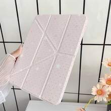 平板電腦保護翻蓋保護殼，附筆槽，相容於 iPad 10代 10.9 吋 2022 智慧保護殼 / Air 13 (M3 2025) / Air 11 (M3 2025) / 11 (A16 2025) / 相容於 Galaxy S9/S7/S10+ / 相容於 Galaxy Tab S6 Lite 10.4 吋 / 相容於 Matepad - 彩色 - 查看 3
