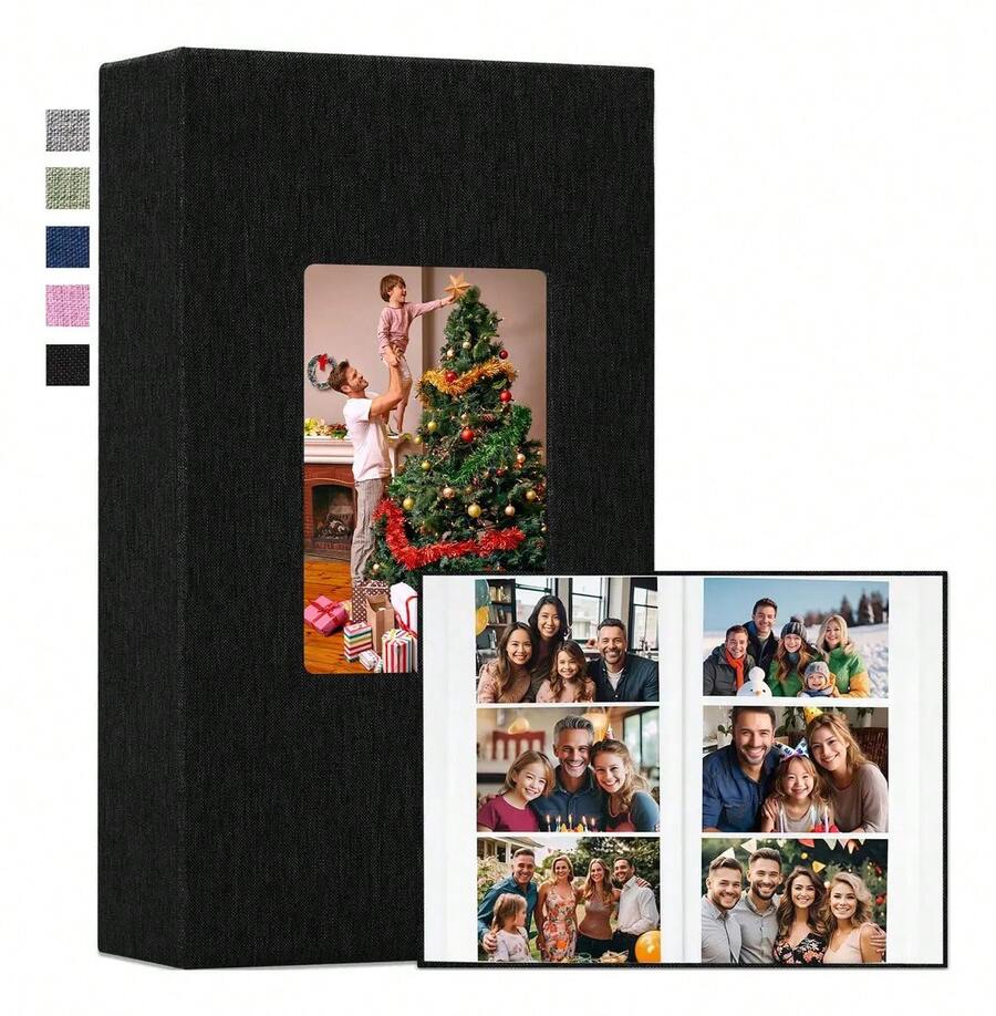 Acid-Free & Archival Page Photo Albums - Black - View 1