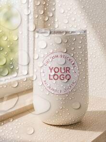 1/24/96/180pcs Customizable All-Match Round Stickers, Personalized Text, Pattern & Exclusive Content, Minimalist Versatile Design, Suitable For Gift Packaging, Sealing Decoration, Scrapbooking, Diary Decoration, Card Decoration - Multicolor 1 - View 8