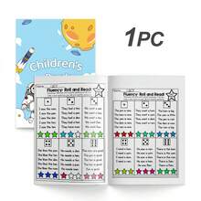 English Phonics & Reading Fluency Practice Notebooks, Word Families, Roll And Read Activities, Short Sentence Reading, Vocabulary Recognition And Early Literacy Practice For Classroom, Homeschool And Daily Learning - Phonics & Fluency Practice - View 1