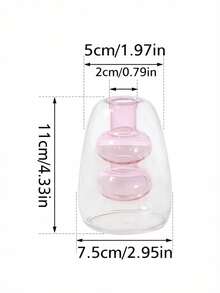 1 Transparent Glass Aromatherapy Essential Oil Diffuser Bottle – Household Storage Container - Multicolor - View 12