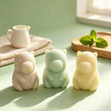 Q-Version Capybara Silicone Mold DIY Handmade Candle Aromatherapy Plaster Soap Silicone Mold - White - View 4