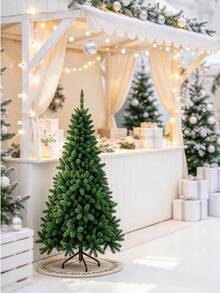 Artificial Christmas Tree, 1.2m /1.5m Green Simulation Spruce Tree With Foldable Metal Stand, Full Realistic Branches, Unlit Fake Xmas Tree For Home Living Room Indoor Christmas Holiday Party Decor,Reusable,Easy Assembly - Multicolor - View 11