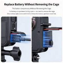 Protective Cage Frame For Osmo 360 Camera, With Quick Release Mounting Adapter - View 5