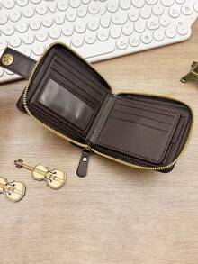 Set Dompet dan Sabuk Pria yang Disesuaikan dan Dipersonalisasi, Gaya Baru, Penutup Gesper, Kulit Sintetis Vintage, Hadiah untuk Suami, Ayah (Hari Ayah) dan Ulang Tahun - MultiWarna - View 6