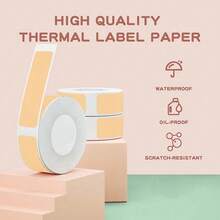 12*40mm Transparent Label Stickers 160pcs/Roll P15 Label Printer Ribbon Compatible With D30 Q30S Marklife P12 P11 Thermal Printer Paper - 12x40mm - View 4