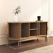 Television Stands & Entertainment Centers - Camel - View 2