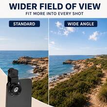 3-In-1 Phone Lens Kit 0.7x Macro 180° Fisheye Wide Angle Universal Clip-On External Lens Compatible With Iphone And Other Phones Photography Product Carousel Image NEWA Graphic Design Product Material Image Tool Universal Clip-On External Lens Travel Photography Accessories Vlog Shooting Essential - A - View 8