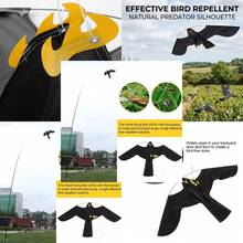 Flying Hawk Kite Garden Bird Repeller Scarer Extendable With 4m Telescopic Poles - VJO0117 - View 2
