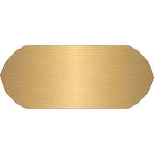 1pc Customized Engraved Plastic Nameplate, Personalized Text Door Sign, Various Shapes Decorative Nameplate, Customized Wall And Door Sign, Metallic Surface, Suitable For Home, Office, Farmhouse Decor, Housewarming Gift, Room Identification Sign; Housewarming Gift, New Home Gift, Office Door Sign, Studio, Salon, Cafe Commercial Signage; Wedding Table Sign, Event Identification, Family Memorial Plaque; Mailbox Label Sign. - Multicolor - View 11