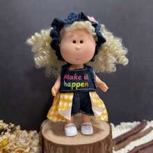 1PC Potato Doll Accessories & Clothing Set, Suitable For 14cm Dolls, Mini Clothing Accessories, Unique Gift For Collectors (Note: Only Clothing Included, Doll Not Included, Some Accessories Colors Random) - Multicolor - View 4