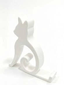 Cat Phone Holder, Suitable For All Phones And Tablets, For Bed, Office, Car Use, Cute Cat Design, Hands-Free Video Calls, Must-Have For Pet Lovers, Fun Cat-Shaped Phone Stand - Multicolor - View 9