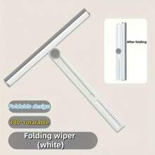 1/2 Pcs Multi-Functional Foldable Squeegee Glass Window Scraper, High-Rise Window Glass Squeegee, Professional Cleaning Tool - Suitable For Living Room Organization, Bathroom Cleaning, Kitchen Cleaning - Perfect Cleaning Gift For Thanksgiving And Christmas - Multicolor - View 5