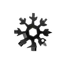 Alat Multifungsi Snowflake 18-in-1, Eksklusif untuk Pria, Gadget Kemah Keren, Hadiah Liburan - kepingan salju - View 13