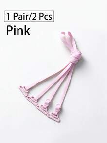 1Pair/2pcs Adjustable Thin Fabric Bra Shoulder Straps With Iron Buckle, Removable Replacement Bra Straps, Extra Long Spaghetti Strap Lingerie Accessories, Cross Bra Straps, Invisible Lift Bra Straps, Suitable For Wedding, Date, Party, Daily - Multicolor - View 11