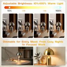 Kexinlighting -1PC Small Rechargeable Mushroom Lamp Cordless LED Touch Table Lamp Portable Dimmable Modern Home Decor For Desk, Bedroom, Nightstand, Living Room, Kitchen, Office, Dining Room, Bar - one-size - View 10
