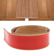 1m Self-Adhesive PVC Wood Grain Floor Edge Trim Strip, Waterproof Floor Gap Cover, Easy Installation Door Threshold Edge Protector - P40 - View 12